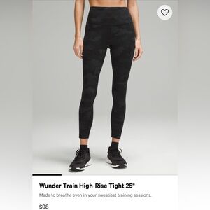 Lululemon Camo Leggings